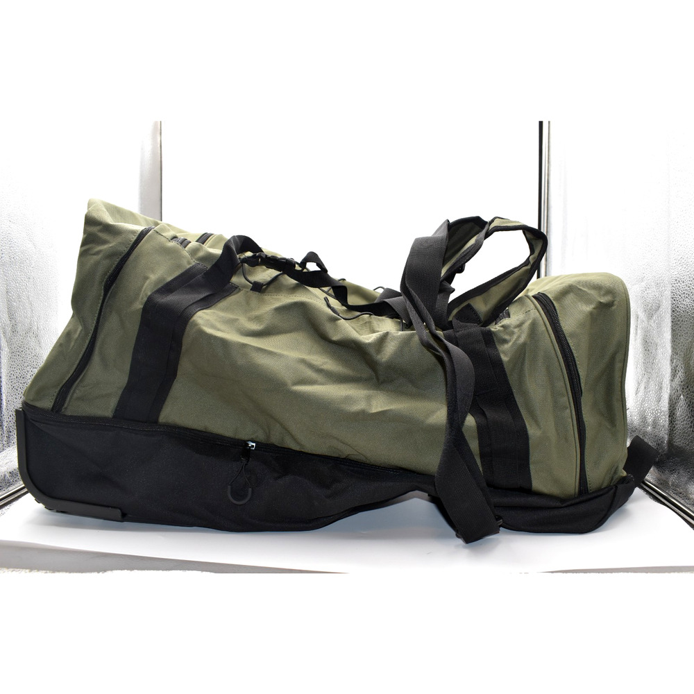 Fanwoli NEW 30'' Large Rolling Duffle Bag with Wheels Waterproof Heavyload Green - Picture 8 of 11